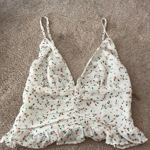 Princess Polly Floral Crop Top